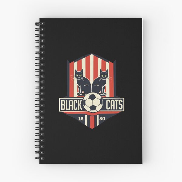 Item preview,  Black Cats Football Crest 1880 designed and sold by DARREARKER.