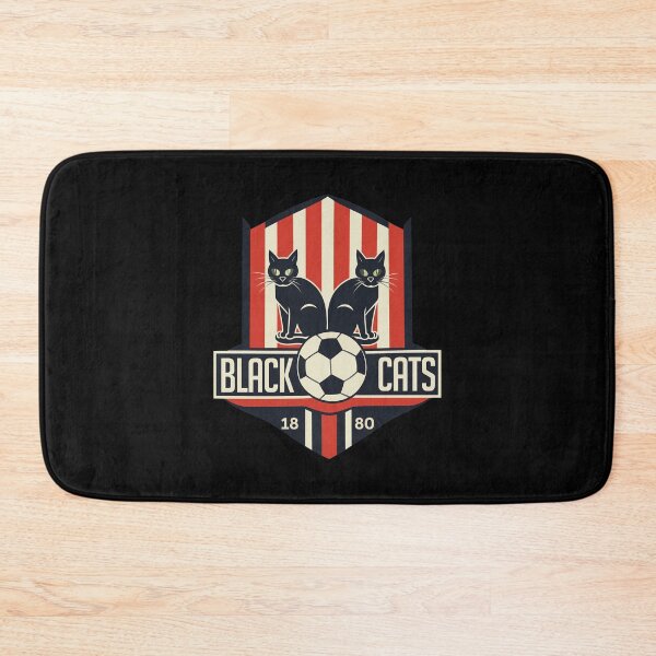 Item preview,  Black Cats Football Crest 1880 designed and sold by DARREARKER.
