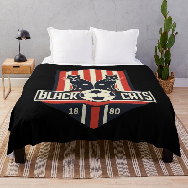 Item preview, Black Cats Football Crest 1880 designed and sold by DARREARKER.