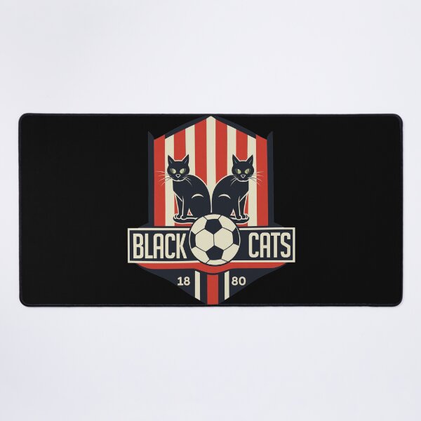 Item preview, Black Cats Football Crest 1880 designed and sold by DARREARKER.