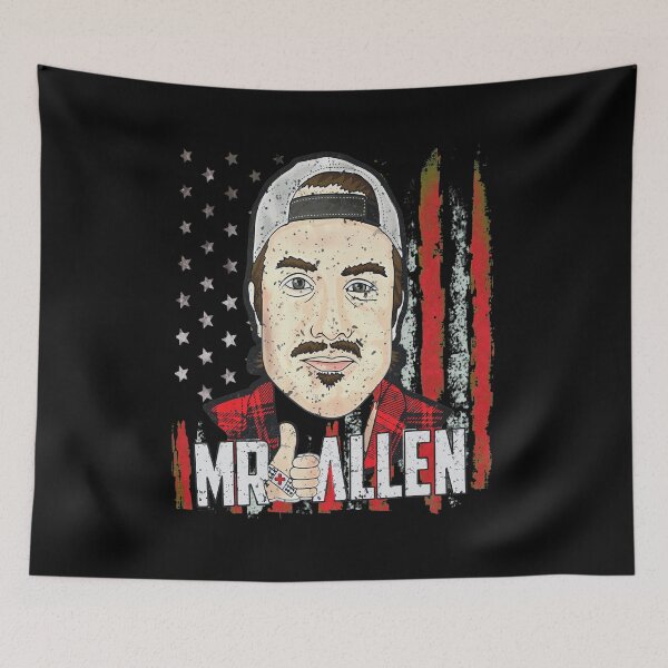 Item preview, Mr Allen Paranormal Storyteller American Flag designed and sold by Patriclves.