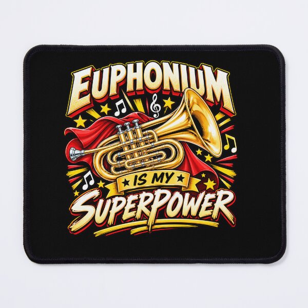 Item preview, Euphonium Is My Superpower – Funny Low Brass Musician Design designed and sold by RJACreative.