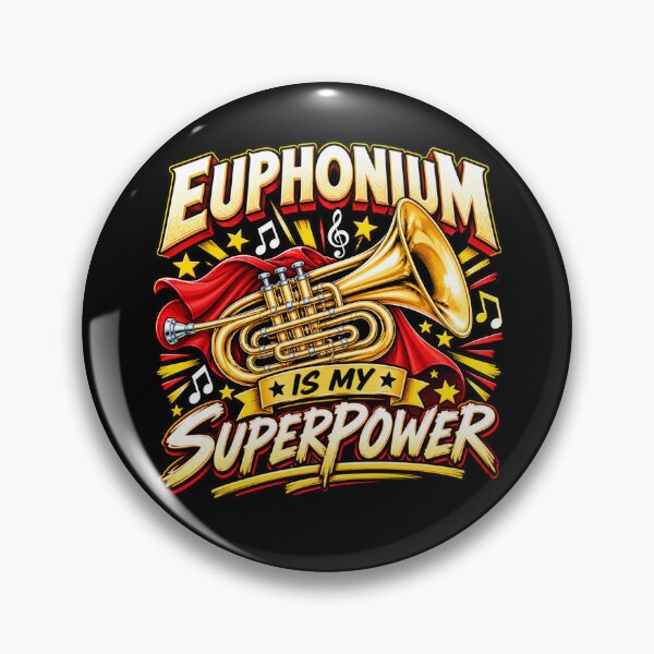 Item preview, Euphonium Is My Superpower – Funny Low Brass Musician Design designed and sold by RJACreative.