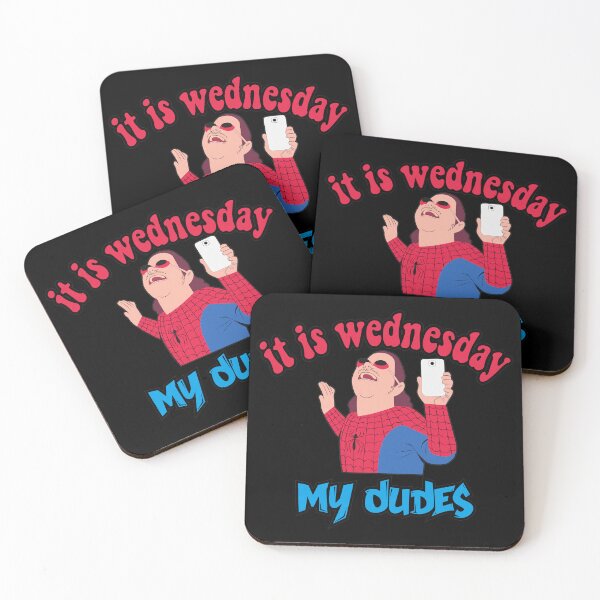 Item preview, It Is Wednesday My Dudes Superhero Meme designed and sold by Patriclves.