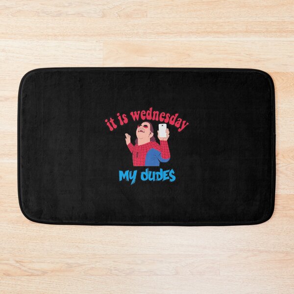 Item preview, It Is Wednesday My Dudes Superhero Meme designed and sold by Patriclves.
