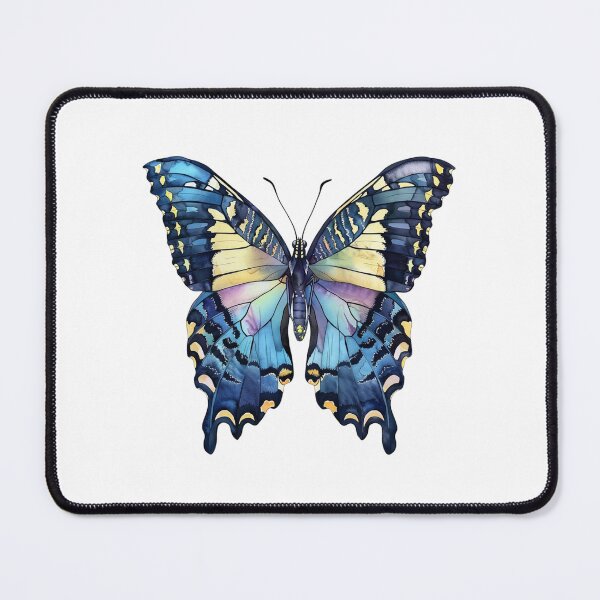 Item preview, Blue Butterfly | Elegant Nature Aesthetic Art designed and sold by Mandayartstudio.