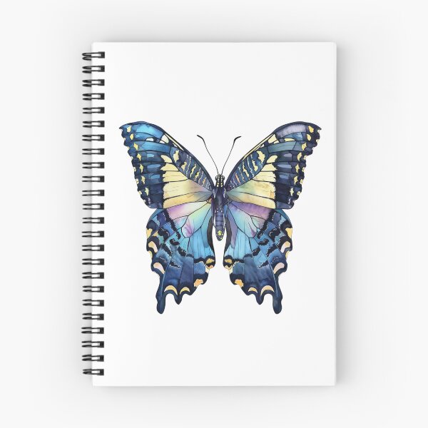 Item preview, Blue Butterfly | Elegant Nature Aesthetic Art designed and sold by Mandayartstudio.