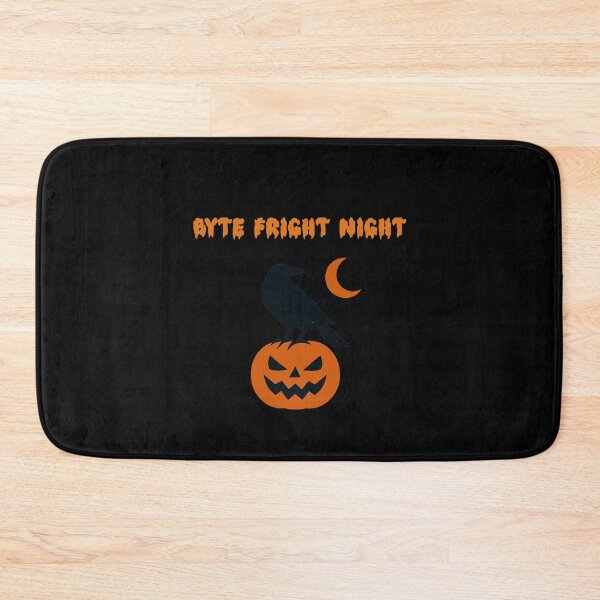 Item preview, Byte Fright Night Halloween Code Horror Graphic designed and sold by Dreamsartistry.