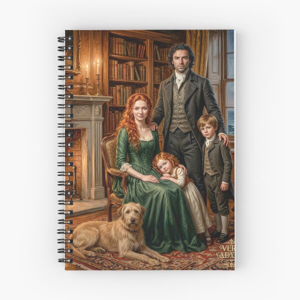 Item preview, Fireside Portrait at the Estate: Cornish Coast Vibes designed and sold by Vera-Adxer.