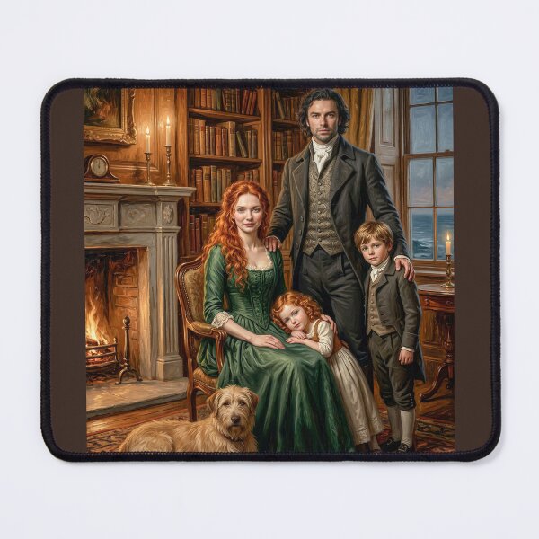 Item preview, Fireside Portrait at the Estate: Cornish Coast Vibes designed and sold by Vera-Adxer.