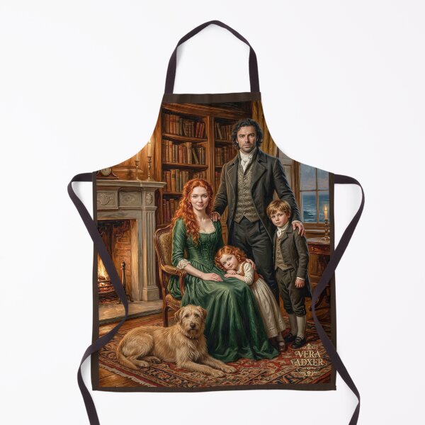 Item preview, Fireside Portrait at the Estate: Cornish Coast Vibes designed and sold by Vera-Adxer.