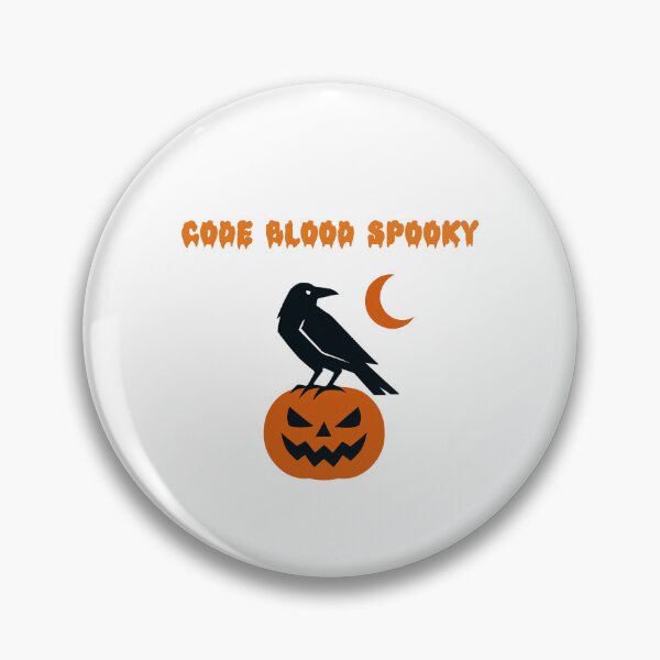 Item preview, Code Blood Spooky Programmer Halloween Design designed and sold by Dreamsartistry.