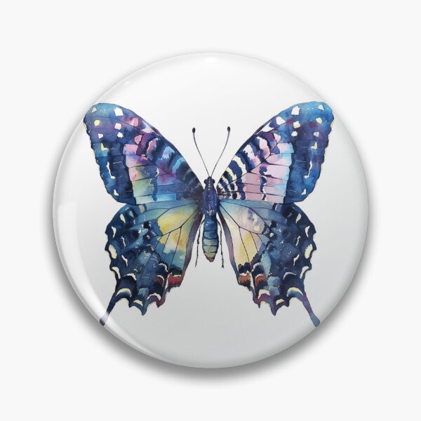Item preview, Blue Butterfly | Elegant Nature Aesthetic Art designed and sold by Mandayartstudio.