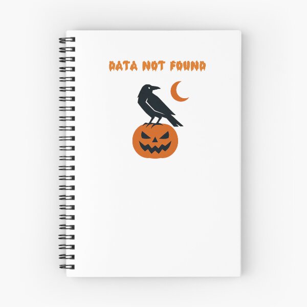 Item preview, Data Not Found Humorous Tech Error Halloween designed and sold by Dreamsartistry.