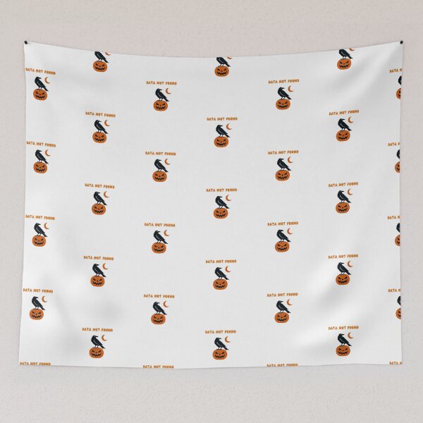 Item preview, Data Not Found Humorous Tech Error Halloween designed and sold by Dreamsartistry.