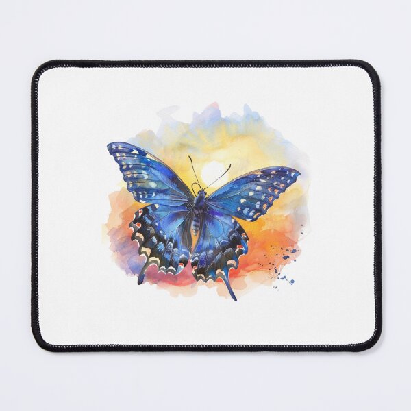 Item preview, Blue Butterfly | Elegant Nature Aesthetic Art designed and sold by Mandayartstudio.