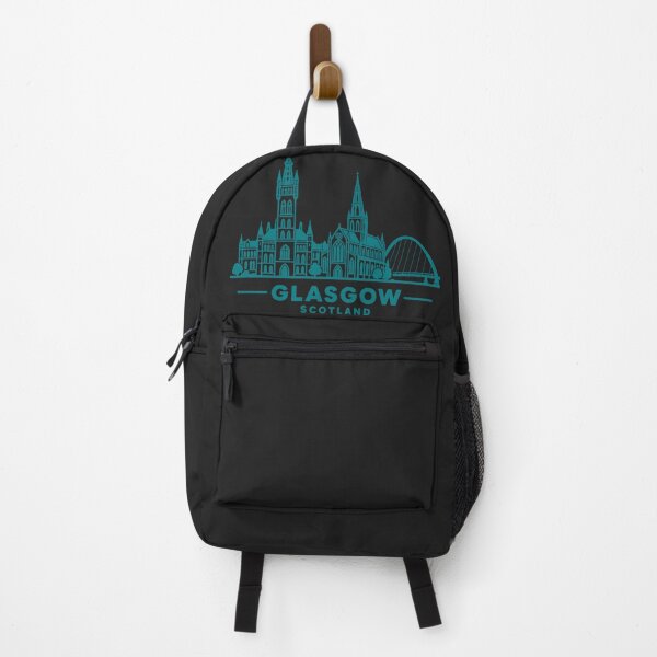 Item preview, Glasgow Scotland Line Art Skyline Poster designed and sold by CMYKStudio.