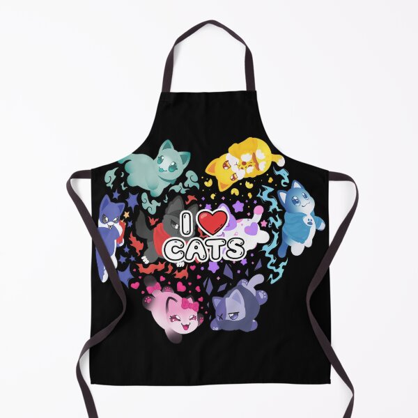 Item preview, Kawaii Magic Cat Heart Fandom Art designed and sold by Patriclves.