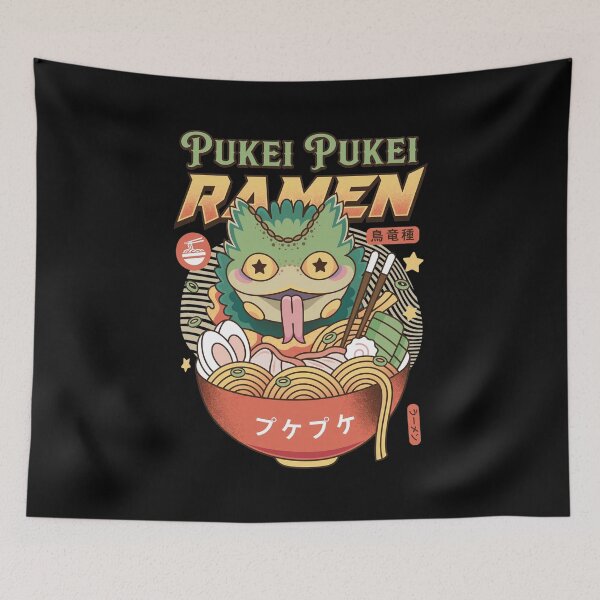 Item preview,  Pukei Pukei Monster Ramen Art designed and sold by DARREARKER.