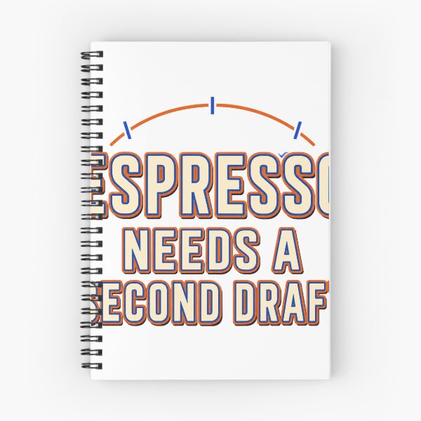 Item preview, Espresso Needs A Second Draft designed and sold by aihrgdesign.