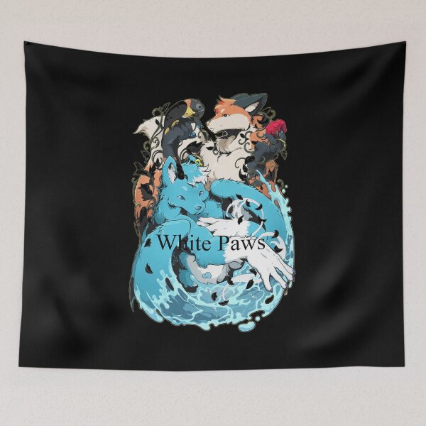Item preview, Nature Spirit Wolf and Fox Furry Art designed and sold by Patriclves.
