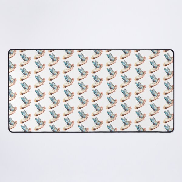 Item preview, Blue Butterfly | Elegant Nature Aesthetic Art designed and sold by Mandayartstudio.