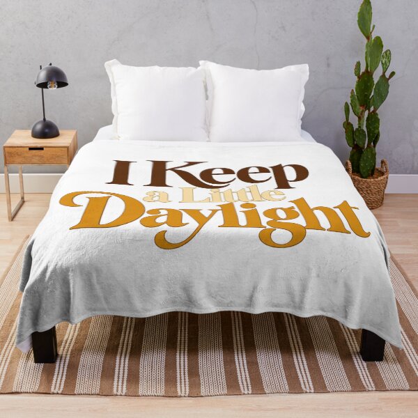 Item preview, I Keep a Little Daylight Expressive Serif Art designed and sold by Bikivuno.
