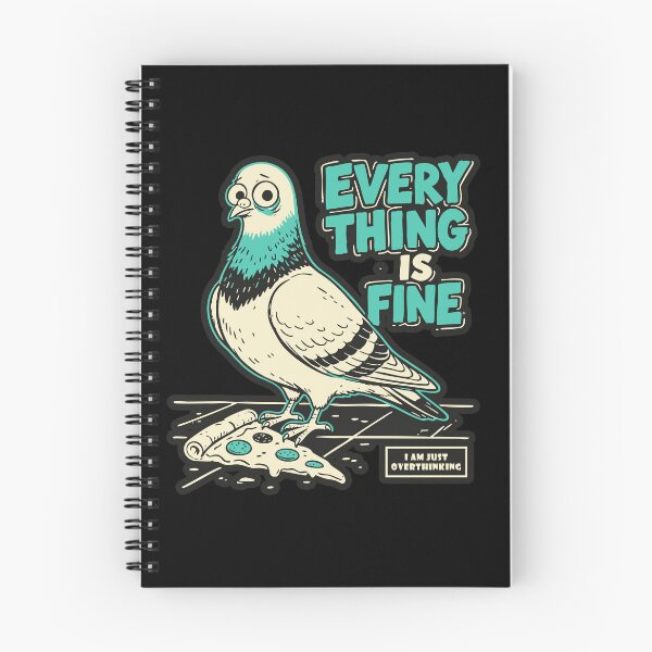 Item preview, Overthinking Pigeon Vintage 90s Streetwear designed and sold by Hotfresh.