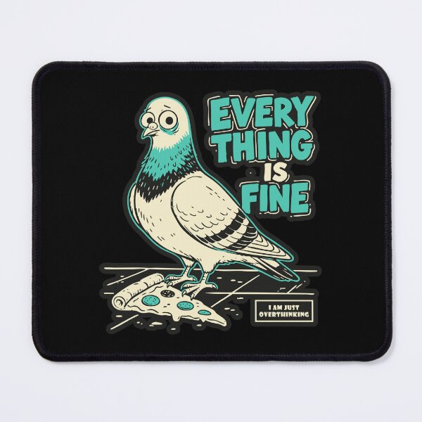 Item preview, Overthinking Pigeon Vintage 90s Streetwear designed and sold by Hotfresh.