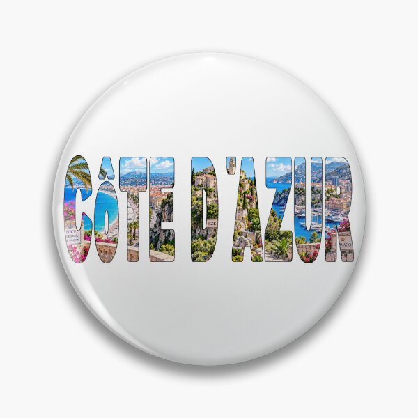Item preview, CÔTE D'AZUR - French Riviera Southern France Mediterranean Coast Paradise designed and sold by Adam Gormley.