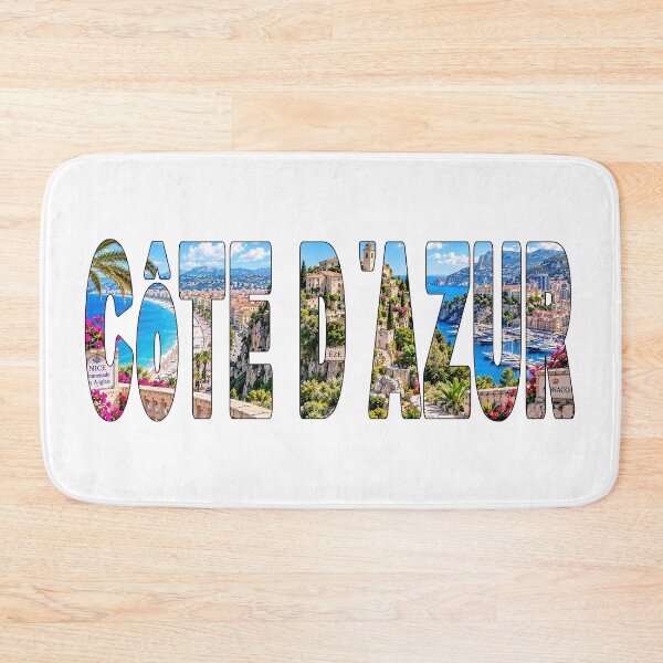 Item preview, CÔTE D'AZUR - French Riviera Southern France Mediterranean Coast Paradise designed and sold by Adam Gormley.