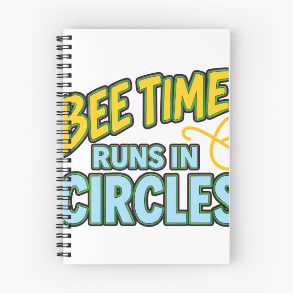 Item preview, Bee Time Runs In Circles designed and sold by aihrgdesign.