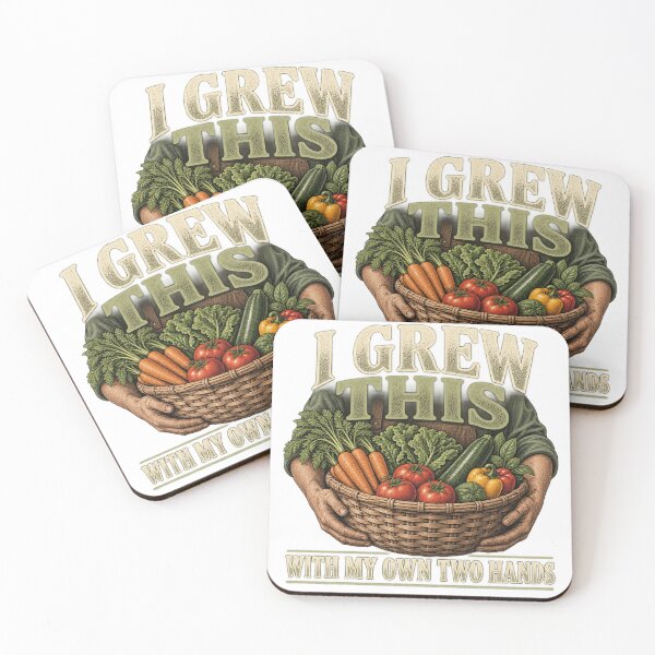 Item preview, I Grew This With My Own Two Hands – Vegetable Gardener designed and sold by DIRT & HARVEST.