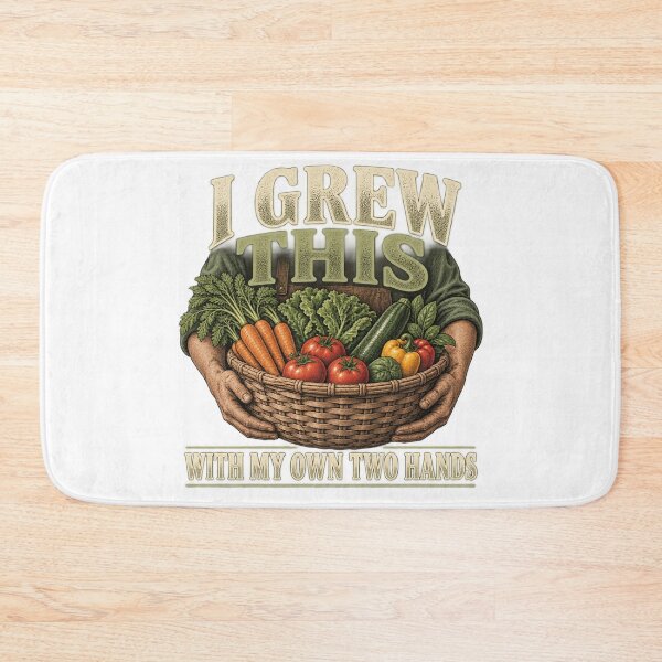 Item preview, I Grew This With My Own Two Hands – Vegetable Gardener designed and sold by DIRT & HARVEST.