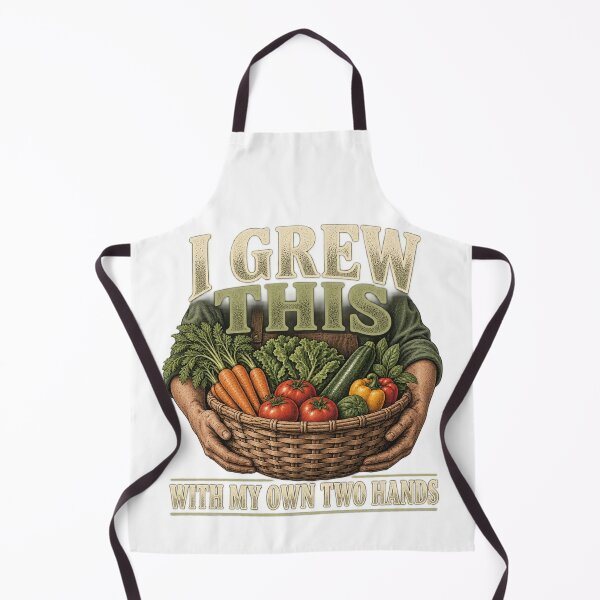 Item preview, I Grew This With My Own Two Hands – Vegetable Gardener designed and sold by DIRT & HARVEST.