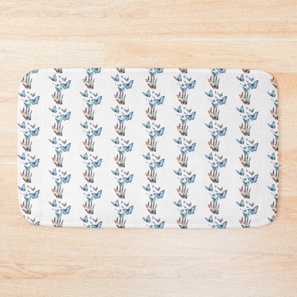 Item preview, Blue Butterfly | Elegant Nature Aesthetic Art designed and sold by Mandayartstudio.