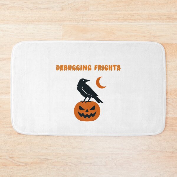 Item preview, Debugging Frights Programmer Halloween Tech Fun designed and sold by Dreamsartistry.