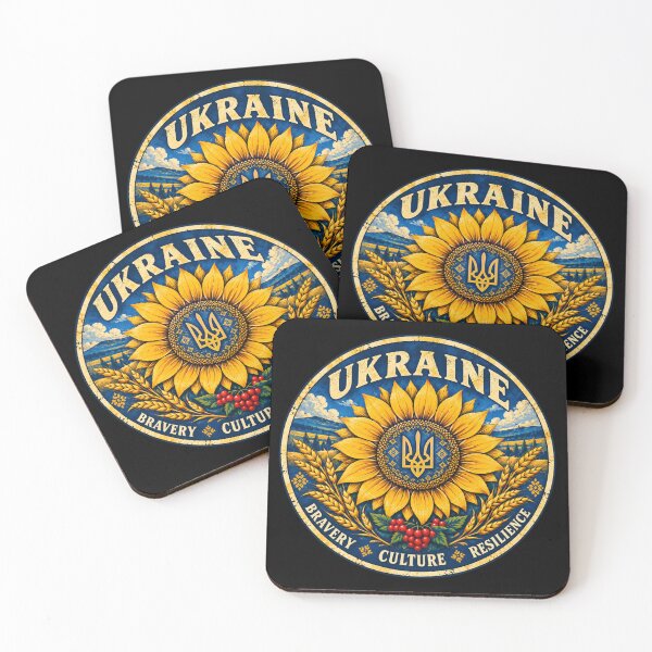 Item preview, Insignia vintage de girasol de Ucrania designed and sold by Swanny's Custom T-shirt and Gift Designs.