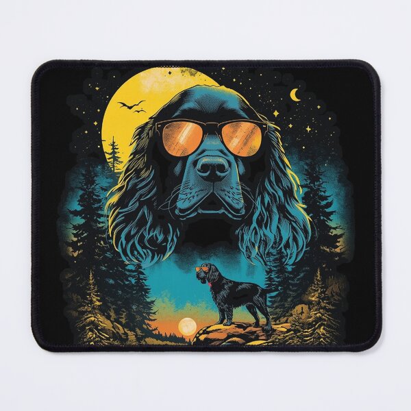 Item preview, English Cocker Spaniel with sunglasses 90s wildlife designed and sold by aponwao.