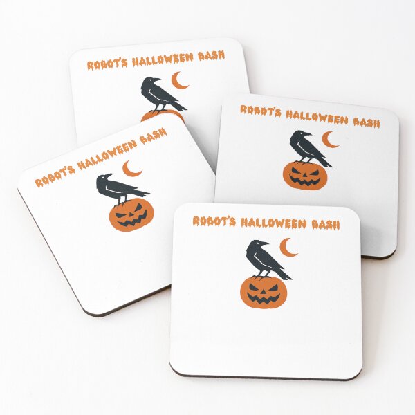 Item preview, Robot's Halloween Bash AI Party Fun Design designed and sold by Dreamsartistry.