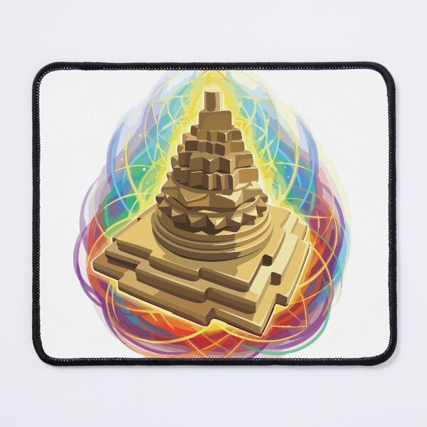 Artikelvorschau, Hindu Durga Yantra Regenbogen entworfen und verkauft von Azadi-Tree.