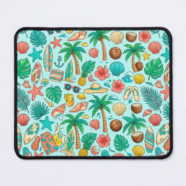 Item preview, Retro Summer Beach Pattern designed and sold by SaltCraft.