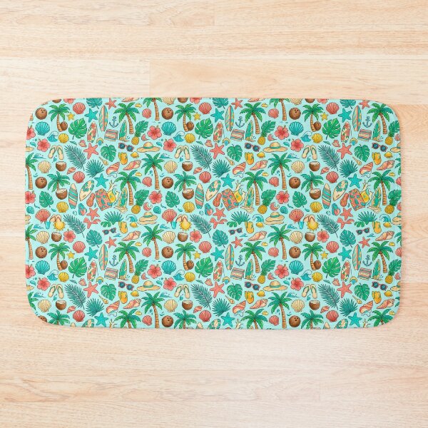 Item preview, Retro Summer Beach Pattern designed and sold by SaltCraft.