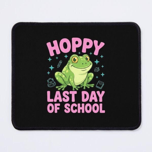 Item preview, Hoppy Last Day of School Cute Frog Teacher Student Design designed and sold by MiALopezArt.