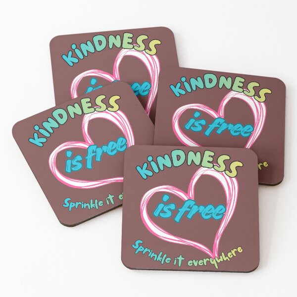 Item preview, Kindness Is Free Sprinkle It Everywhere – Cute Positive Quote Typography Art designed and sold by Evelashop.