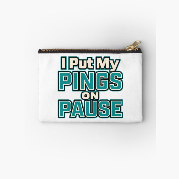 Item preview, I Put My Pings on Pause Notification Lettering designed and sold by Bikivuno.