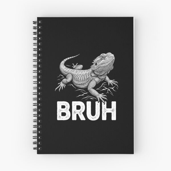 Item preview, Bearded Dragon Bruh Funny Reptile Lover Meme Design designed and sold by Ostericaimusa.