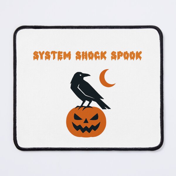Item preview, System Shock Spook AI Digital Horror Halloween designed and sold by Dreamsartistry.