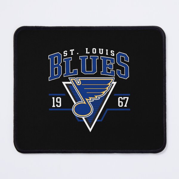 Item preview, Classic Blues Hockey Fan Retro Design designed and sold by Gardenhire12.