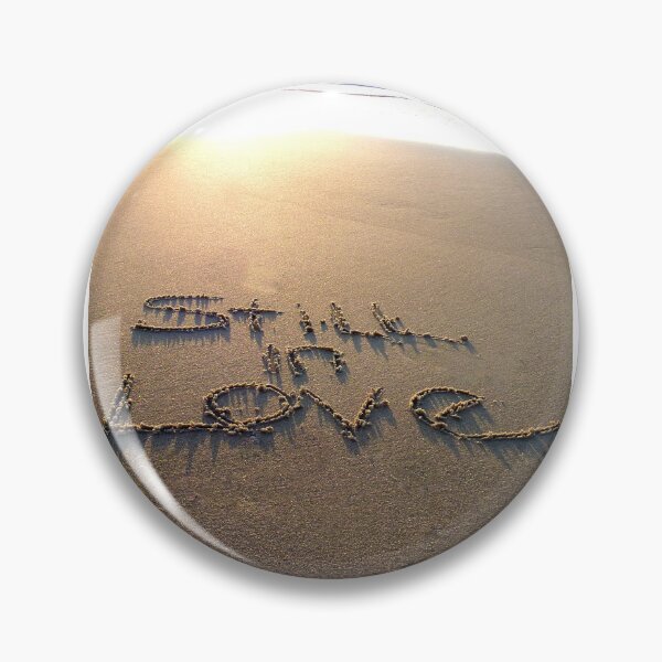 Item preview, Still in Love written in sand. designed and sold by aswoa.